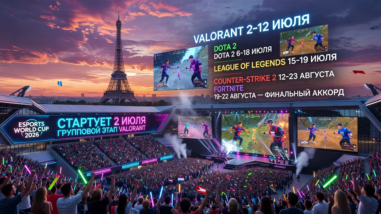 Esports World Cup 2026 стартует 2 июля с группового этапа VALORANT | Industry | Taverna.gg