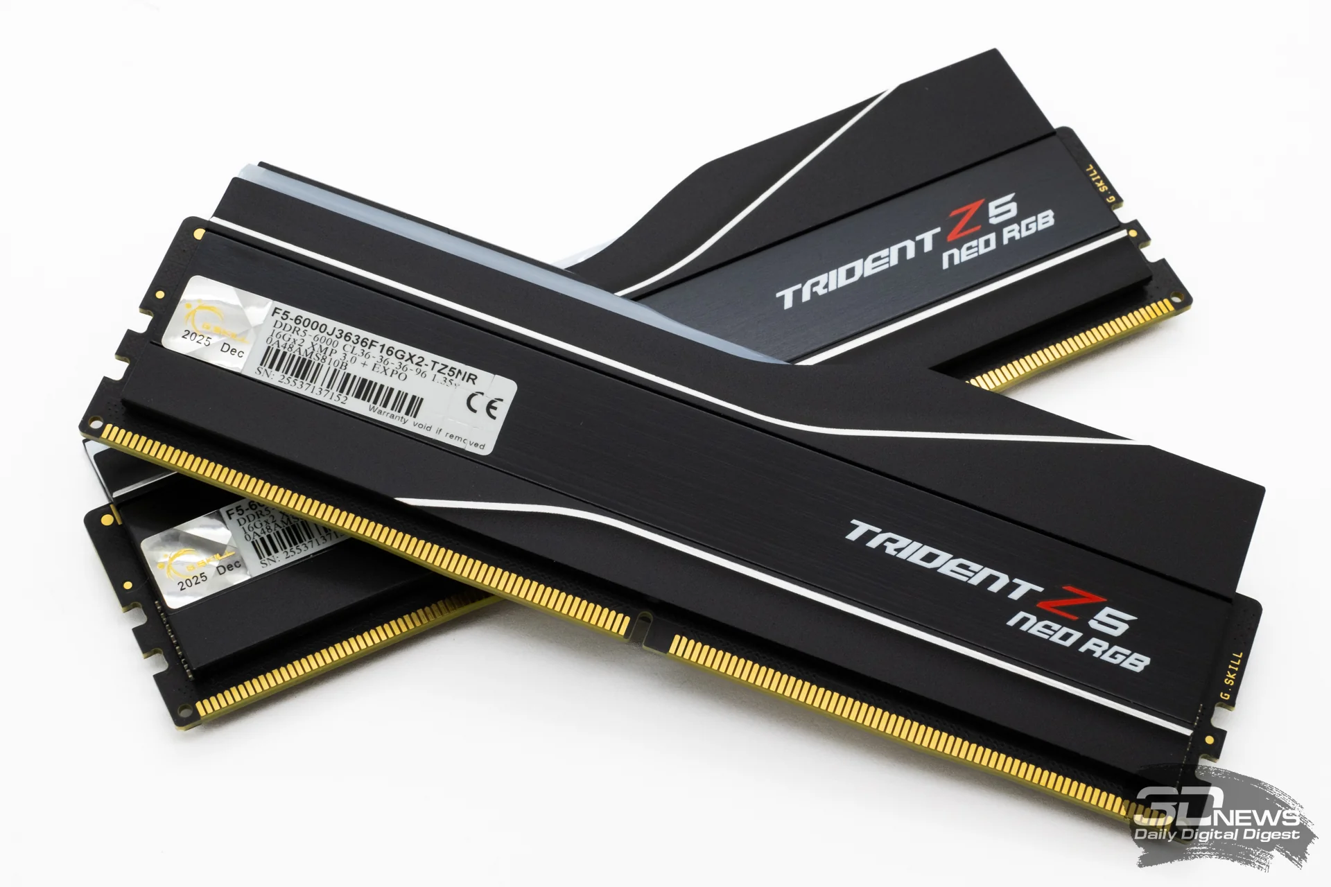 Ryzen и DDR5-6000 на чипах Samsung — G.Skill даёт добро