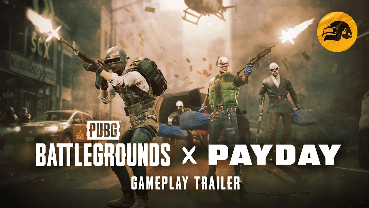 PUBG получит кооперативный PvE-режим ограблений в коллаборации с Payday