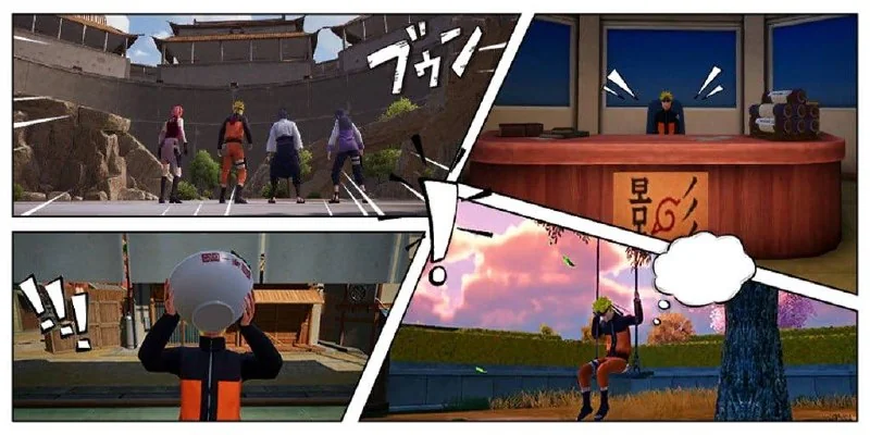 Иллюстрация к статье «Режим Наруто в PUBG: тематические картинки»