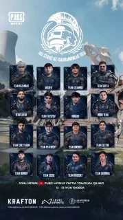 PUBG MOBILE ALL STARS: Qahramonlar Toji — чемпионат Центральной Азии собирает лучших!