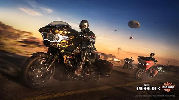 Легендарный Harley-Davidson врывается в PUBG: BATTLEGROUNDS