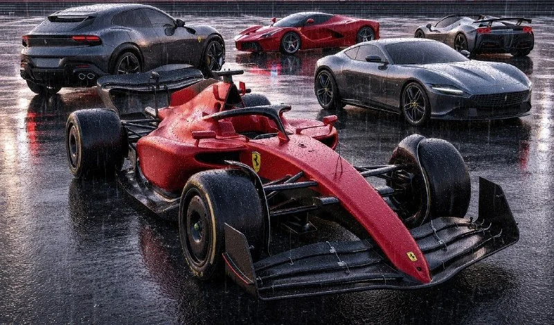 📌 Уже 10.07 в игру добавят коллаборацию с Ferrari (болид все ещё под вопросом)