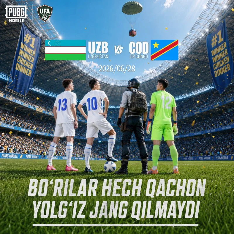 Guruh bosqichining so‘nggi o‘yini: O‘zbekiston vs Kongo 🇺🇿🇨🇬
